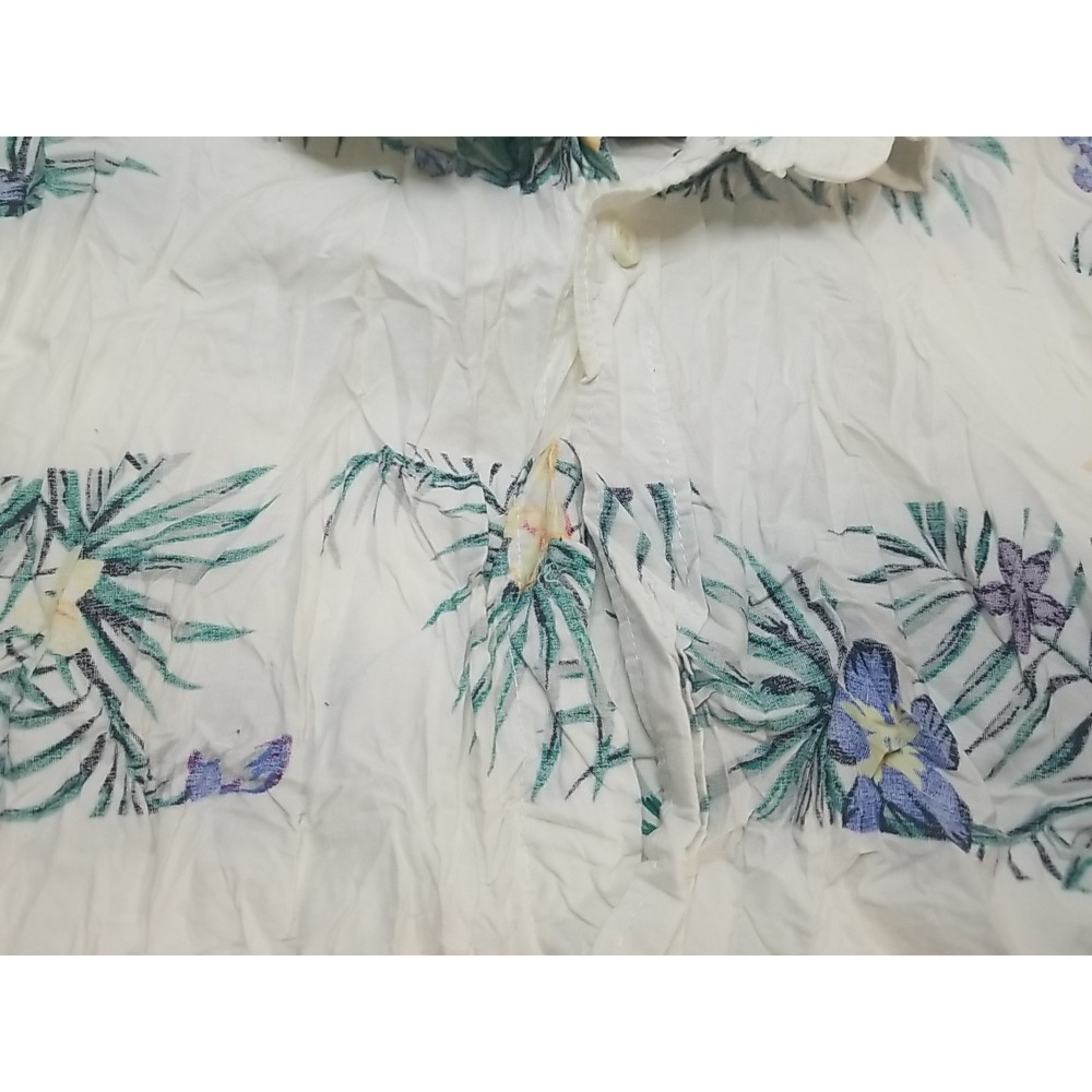 Amplify Shirt Mens Large Hawaiian Tropical Pocket Casual Button Up Short Sleeve - Picture 3 of 7